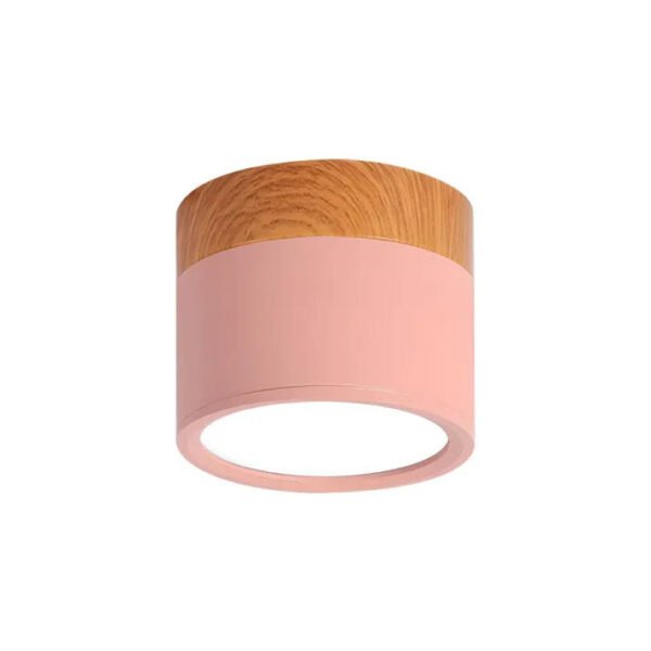 Smukła cylindryczna punktowa lampa sufitowa LED