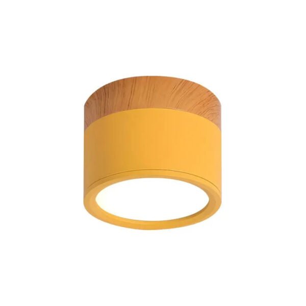 Smukła cylindryczna punktowa lampa sufitowa LED