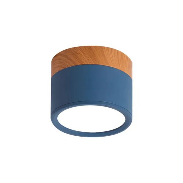 Smukła cylindryczna punktowa lampa sufitowa LED