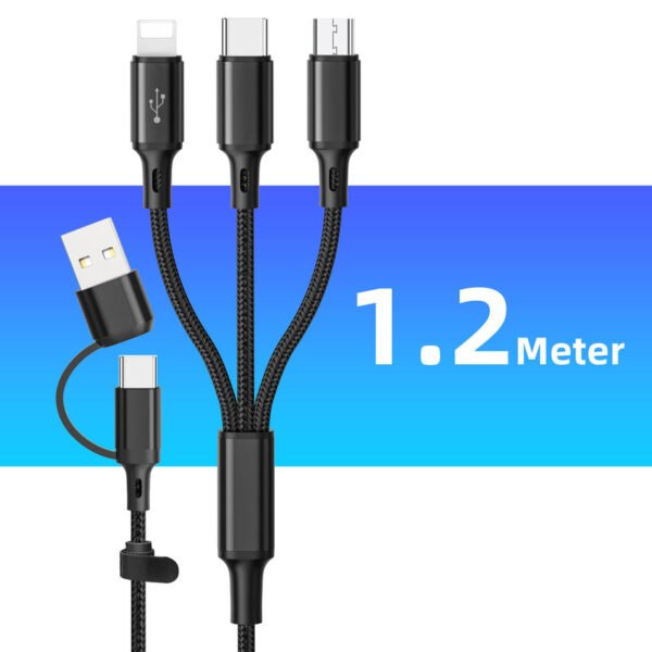 Wielofunkcyjny kabel do ładowania 3 w 1