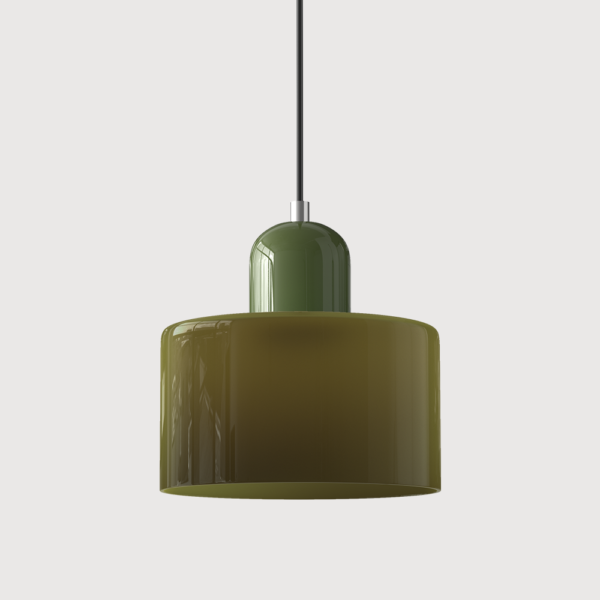 Smukła, wydłużona lampa wisząca o nowoczesnej formie