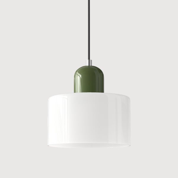 Smukła, wydłużona lampa wisząca o nowoczesnej formie