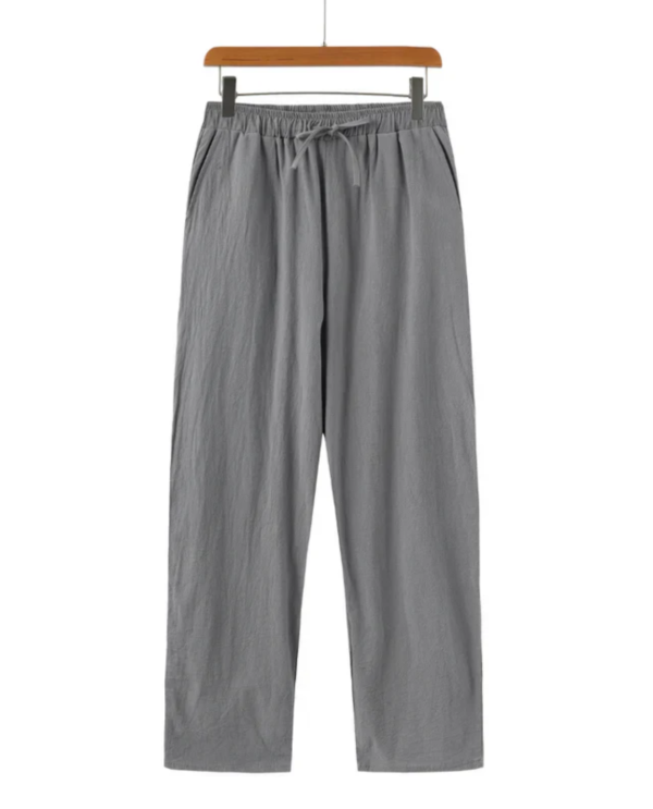 Luźne męskie spodnie letnie w stylu casual