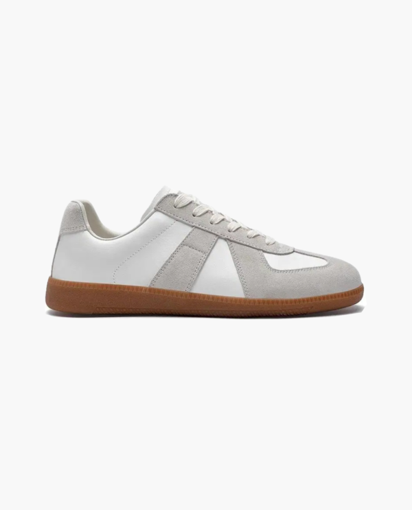 Męskie niskie sneakersy w eleganckim stylu