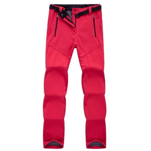 Wodoodporne damskie spodnie trekkingowe na outdoor