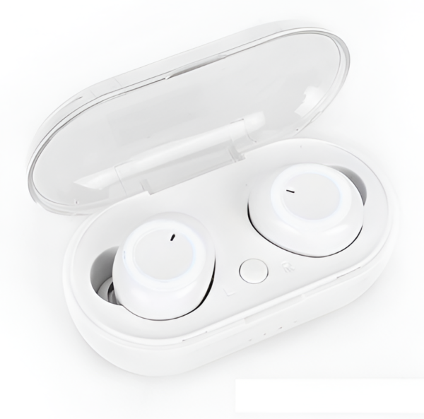 Bezprzewodowe słuchawki Bluetooth z etui do ładowania