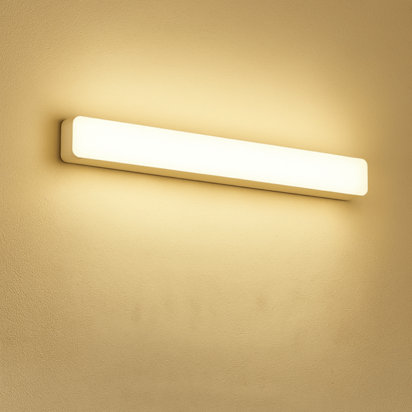 Smukła lampa LED do lustra z montażem ściennym