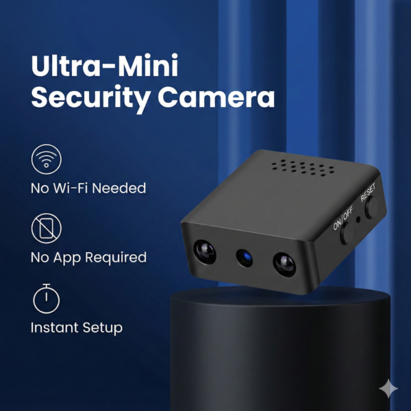 Przenośna minikamera 1080P WiFi z dźwiękiem