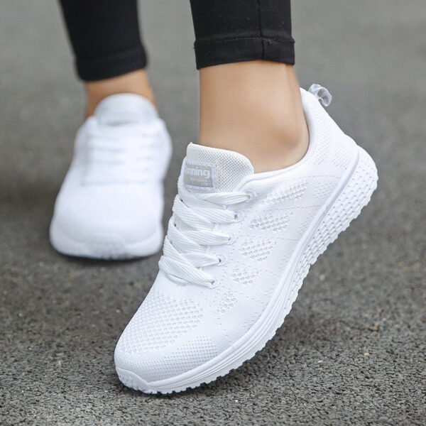 Lekkie damskie sneakersy na co dzień ze stabilnym wsparciem