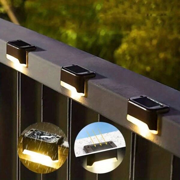 Automatyczna bezprzewodowa lampa ogrodowa LED zasilana solarnie