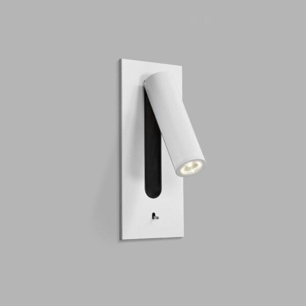 Regulowana lampa ścienna do czytania ze zintegrowanym LED
