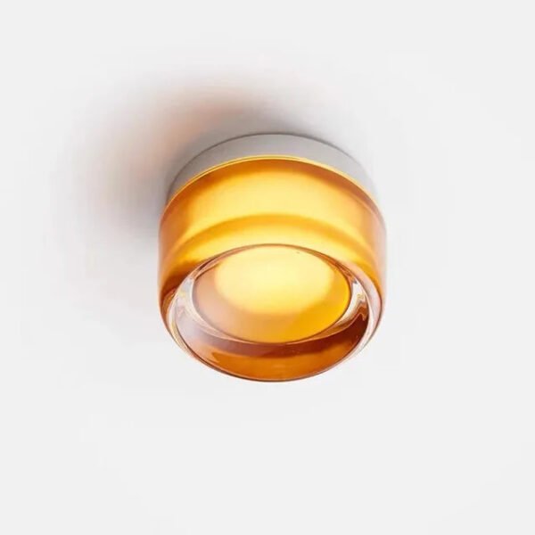 Nowoczesna okrągła lampa ścienna ze zintegrowanym LED