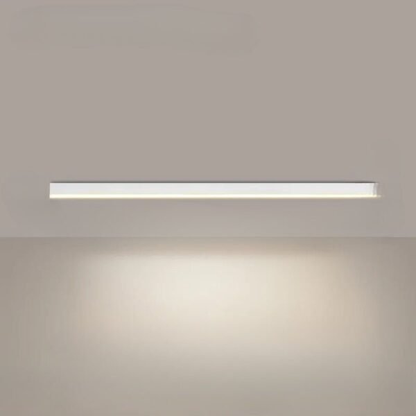 Jasna minimalistyczna lampa sufitowa LED w stylu skandynawskim