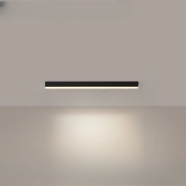 Jasna minimalistyczna lampa sufitowa LED w stylu skandynawskim