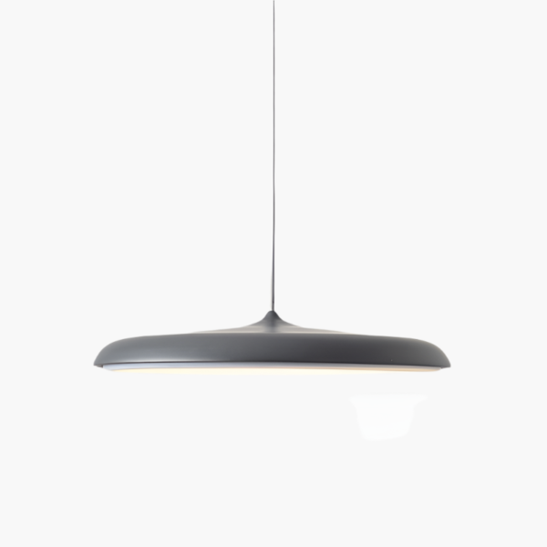Okrągła skandynawska lampa wisząca ze zintegrowanym LED