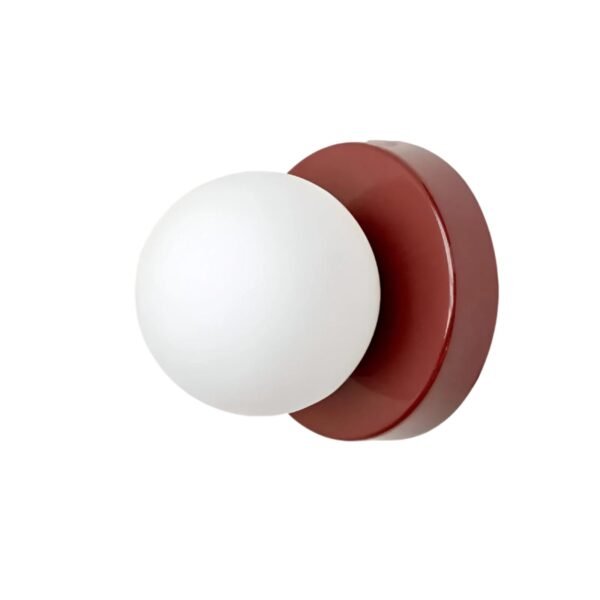 Kompaktowa nowoczesna lampa ścienna i sufitowa LED