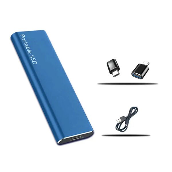 Przenośny zewnętrzny dysk SSD 4 TB z USB 3.1 Type-C