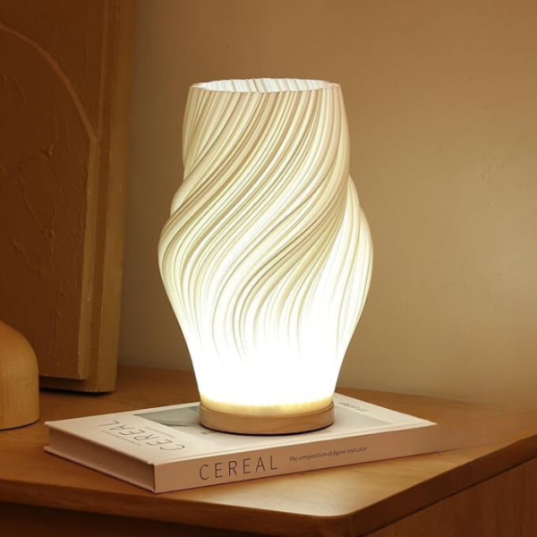Minimalistyczna ściemnialna lampa domowa z zasilaniem USB