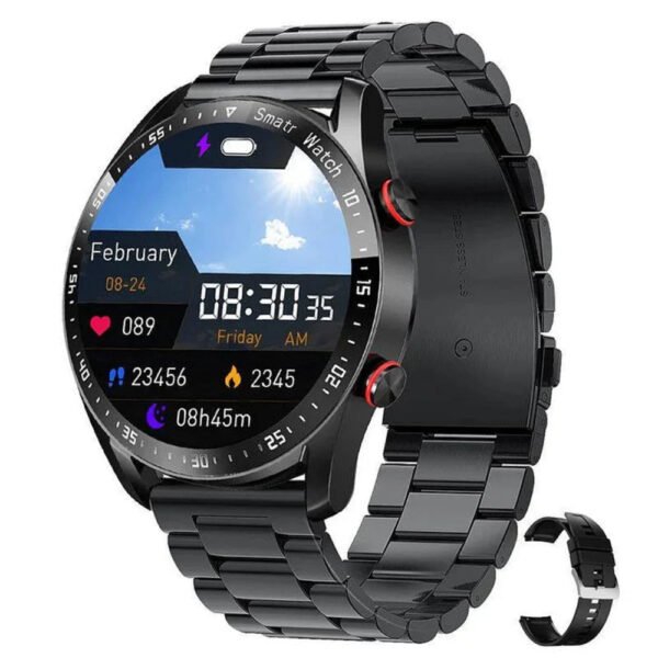 Smartwatch z ekranem dotykowym i łącznością Bluetooth