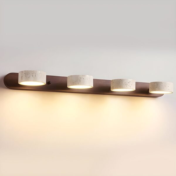 Elegancka jasna lampa ścienna LED
