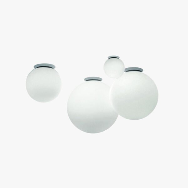 Kulista lampa sufitowa z efektem bąbelków