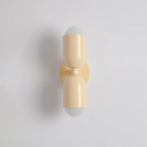 Nowoczesna dwustronna lampa ścienna LED