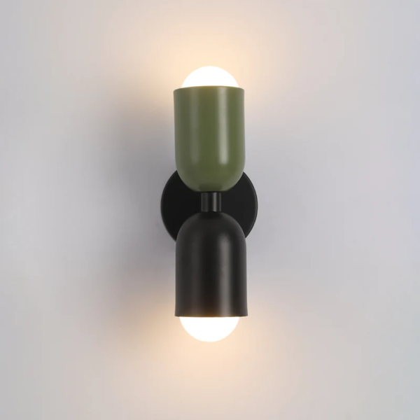 Nowoczesna dwustronna lampa ścienna LED