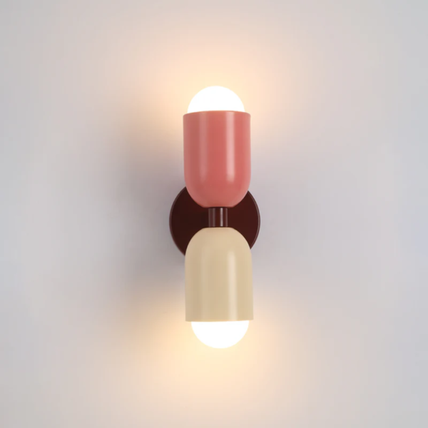 Nowoczesna dwustronna lampa ścienna LED
