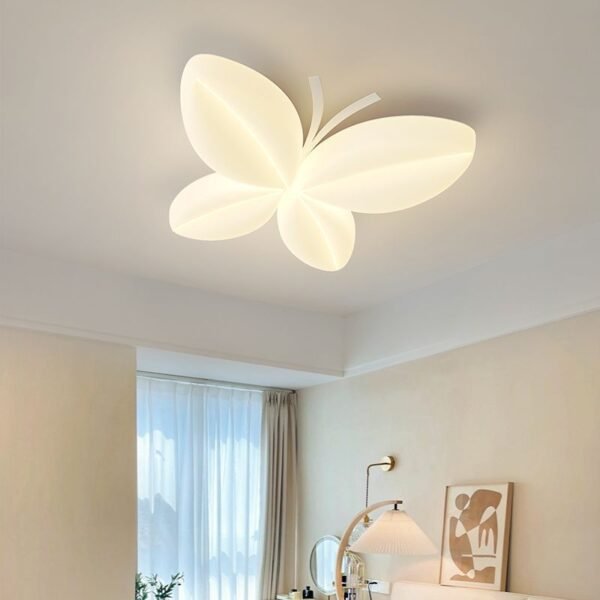 Dekoracyjna lampa sufitowa LED w formie motyla