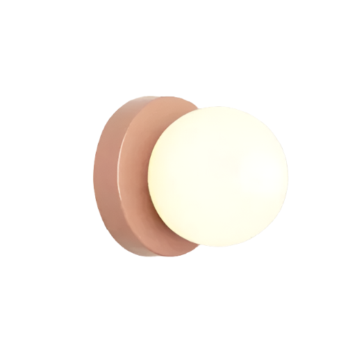 Kompaktowa nowoczesna lampa ścienna i sufitowa LED