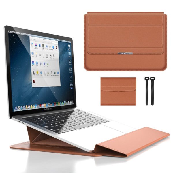 Etui ochronne na laptopa ze składaną podstawką