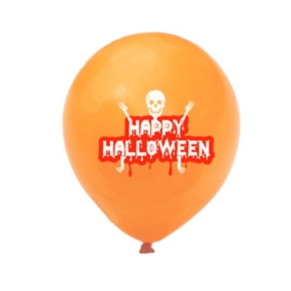 Lateksowe balony na Halloween z nadrukami do dekoracji imprez