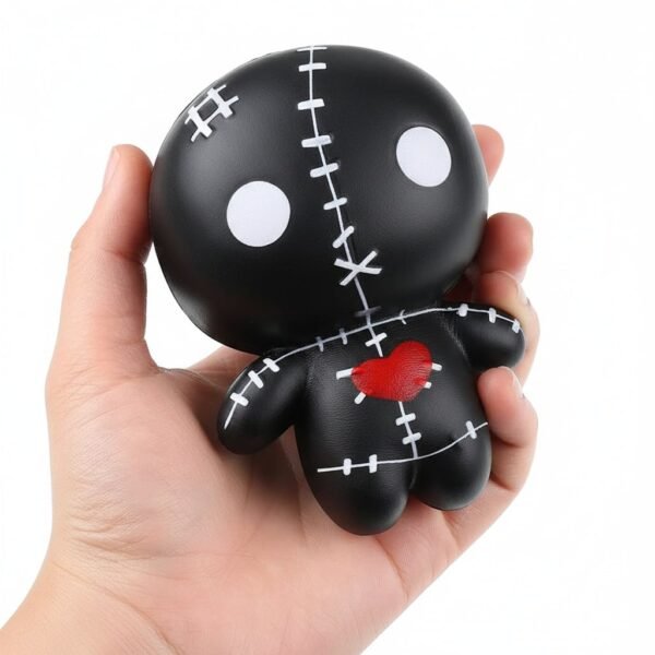 Antystresowy gniotek squishy w kształcie laleczki voodoo
