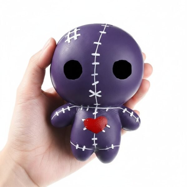 Antystresowy gniotek squishy w kształcie laleczki voodoo