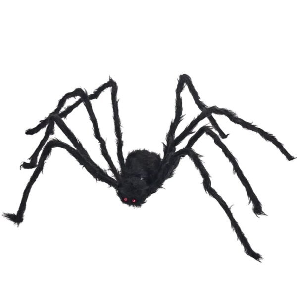 Sztuczny pająk z pajęczyną do domu i ogrodu na Halloween