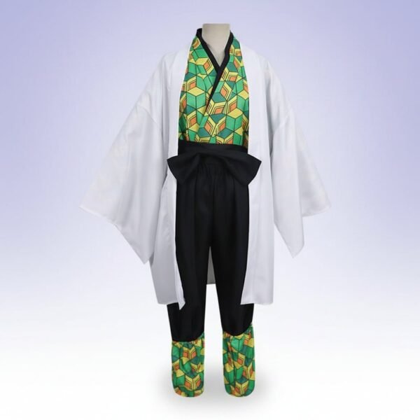 Wieloczęściowy strój cosplay anime z haori dla dzieci i dorosłych