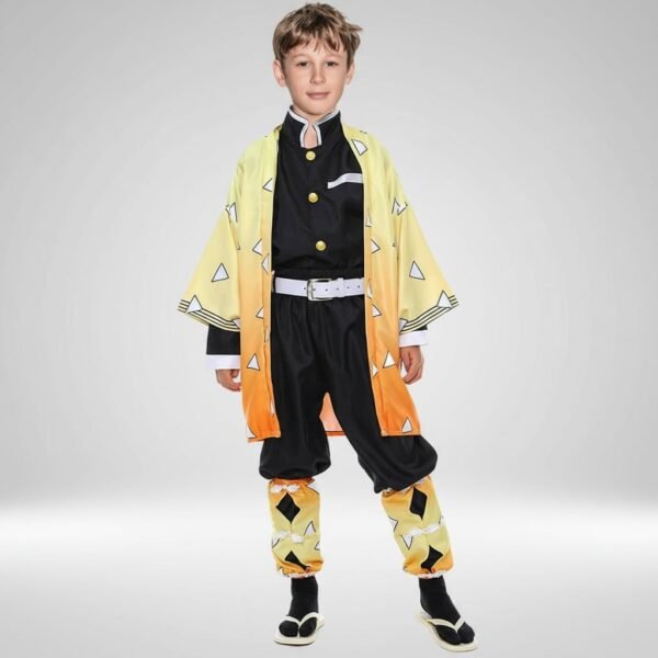 Dziecięcy strój karnawałowy anime z narzutką haori
