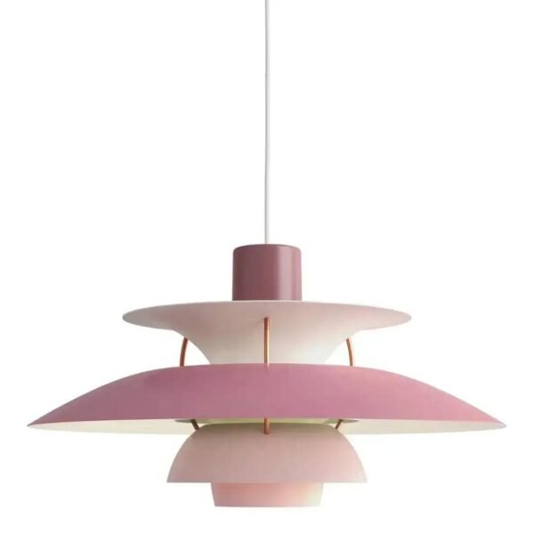 Wielowarstwowa loftowa lampa sufitowa o minimalistycznej formie