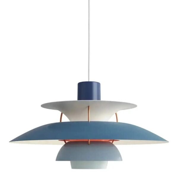 Wielowarstwowa loftowa lampa sufitowa o minimalistycznej formie