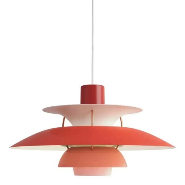Wielowarstwowa loftowa lampa sufitowa o minimalistycznej formie