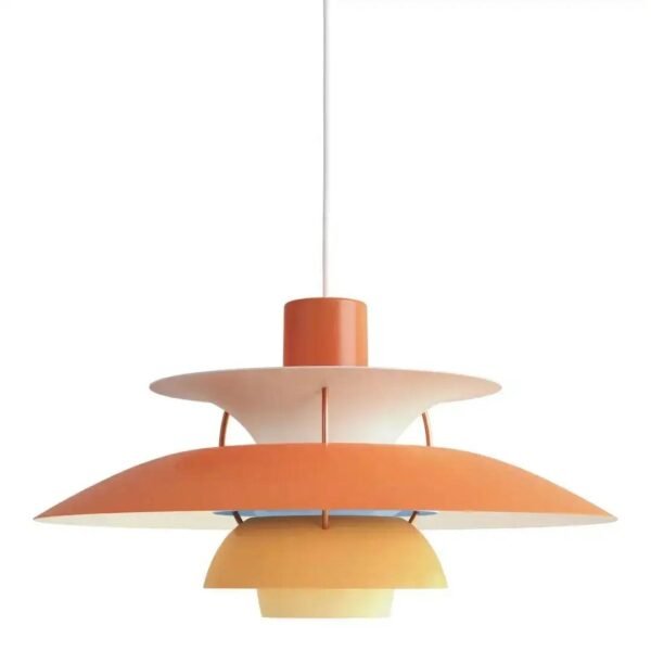 Wielowarstwowa loftowa lampa sufitowa o minimalistycznej formie