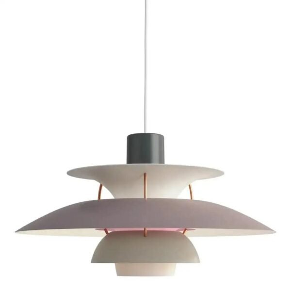 Wielowarstwowa loftowa lampa sufitowa o minimalistycznej formie