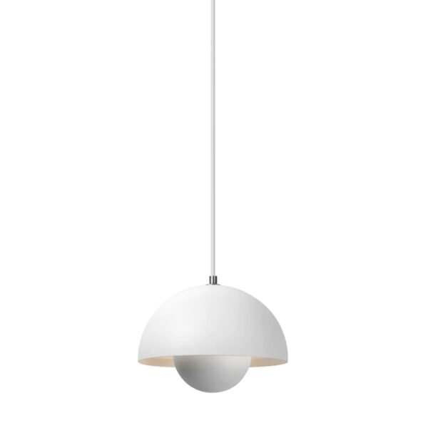 Minimalistyczna lampa wisząca z oprawką E27