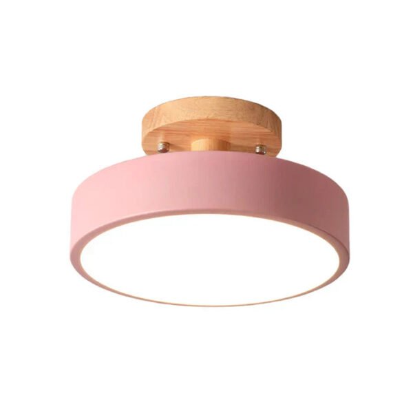 Skandynawska lampa sufitowa LED o eleganckiej formie
