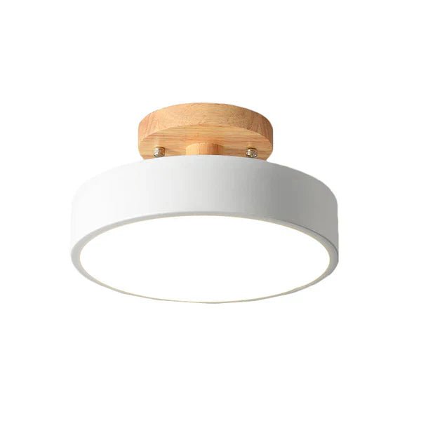 Skandynawska lampa sufitowa LED o eleganckiej formie