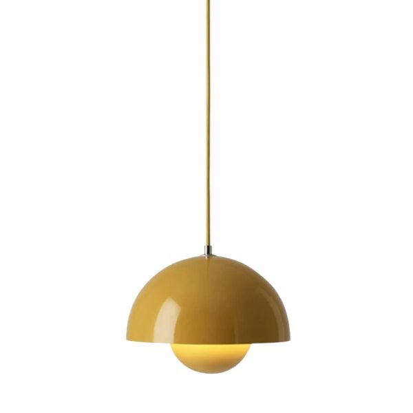 Minimalistyczna lampa wisząca z oprawką E27